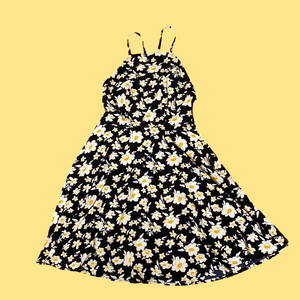 🌻 Forever 21 🌻 90s Style Floral Babydoll Dress